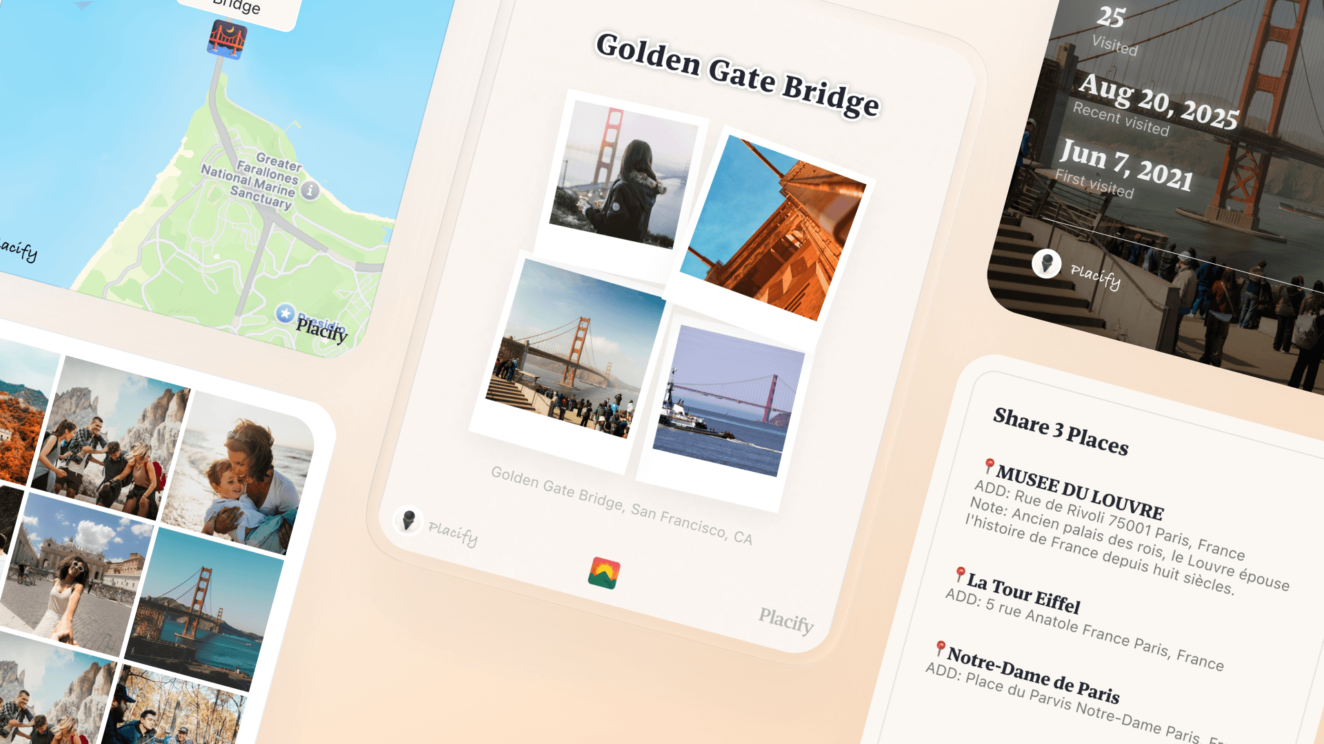 Sharing Template & Custom Places